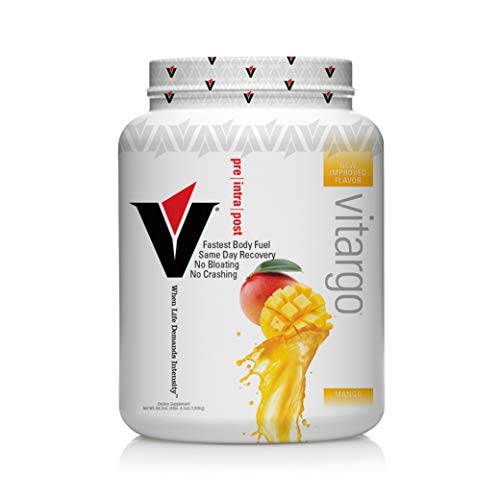 Vitargo Carbohydrate Powder | Feed Muscle Glycogen 2X Faster | 4.4 LB Mango