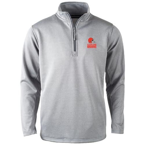 Image of Dunbrooke Men's Royal Buffalo Bills All-Star Tech Quarter-Zip Top