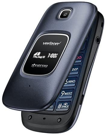 Kyocera Cadence Lte S2720 Flip Phone 4G- Blue (Verizon Wireless Prepaid) Renewed #TOP3