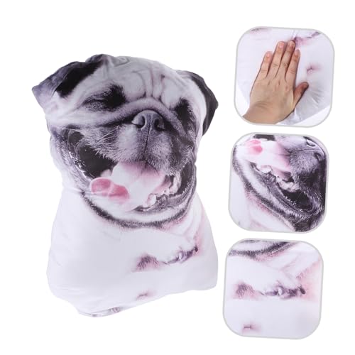 Zerodeko Hundeform Kuschelkissen Für Zuhause Für Sofa Wohnzimmer Schlafzimmer Hübsches Kissen in Hundekonfiguration Gefülltes Dekokissen Für Gemütliche Stunden