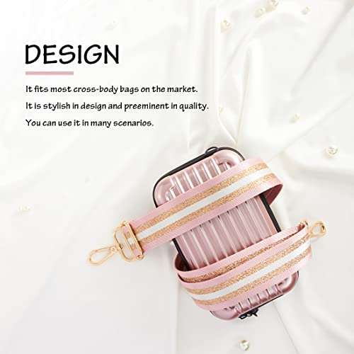 Image of Adjustable Handbag Strap Wide Purse Strap Replacement Shoulder Crossbody Bag Strap