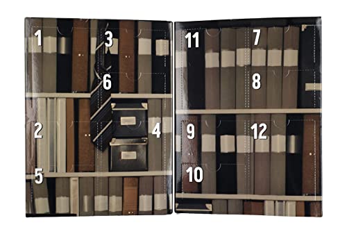 Bioworld The Office TV Show 12 Days Of Socks Advent Calendar Set (Mens shoe size 8-12)2