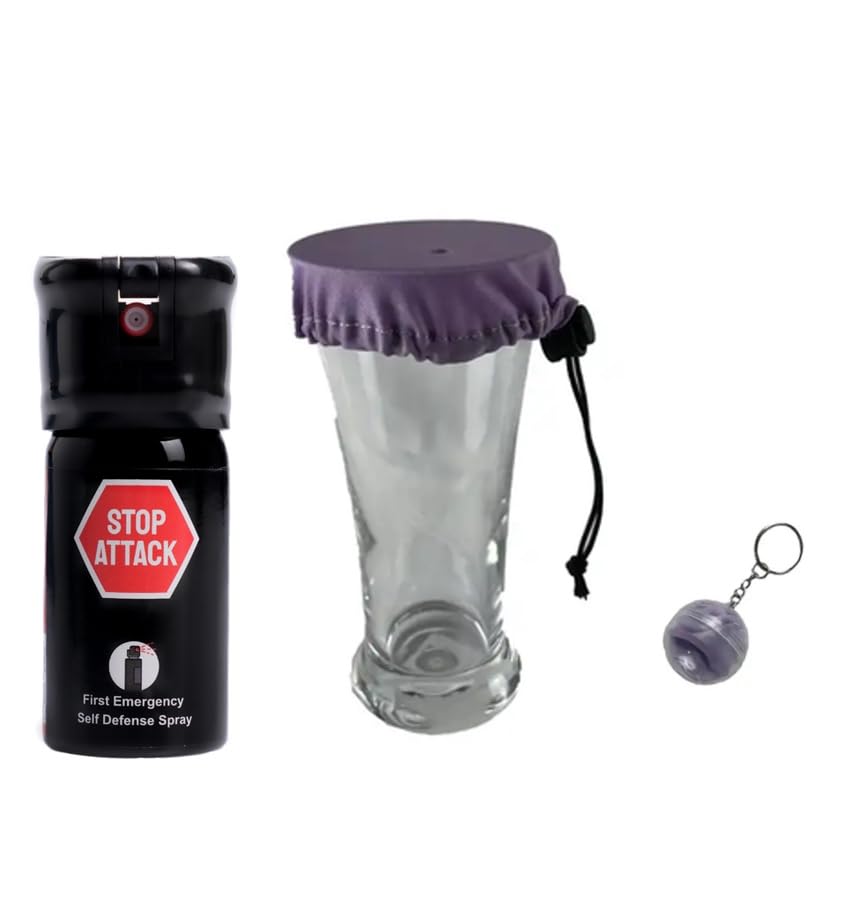 Anti-drogue pour verre et spray de défense Pelta pour renforcer votre sécurité discrètement