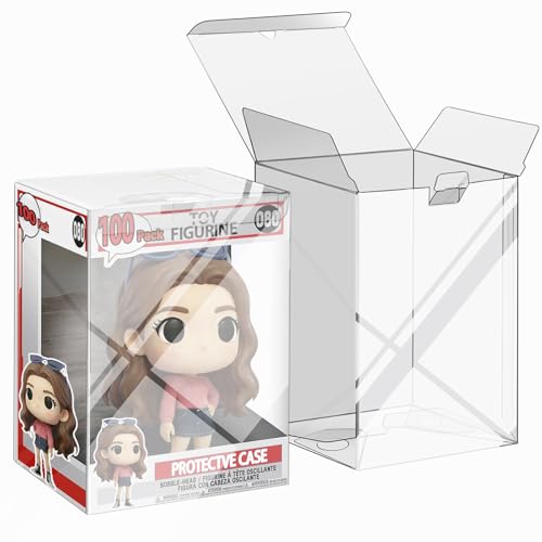 Protector Cases Compatible with Funko 100 Count Fit 4 Collectible Figures