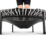 Leaps and Rebounds Fitness Trampoline, 48 or 40-inch Adults and Kids Rebounder for Indoor and Outdoor, Up to 270 lbs, Low Impact Cardio and Easy Home Workout - Image 5