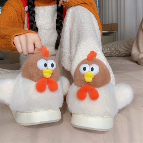 Women's Slippers Duck Slippers Animal Slippers Cute Slippers Plush Winter Home Cotton Slippers2