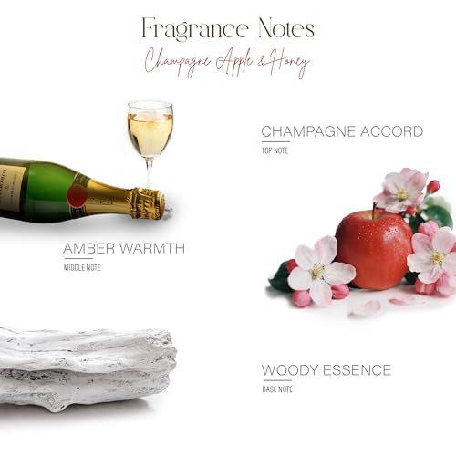 Image of BSOUL Air Freshener Spray 100 ML Pack Of 2 Champagne Apple & Honey | Calming Floral Room & Nature Inspired Fragrance for Car Non-Toxic & Long-Lasting Room Freshener
