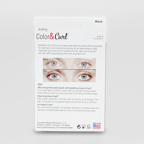Color & Curl Black Hair Product No Ammonia miniatura 2