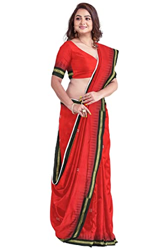 Image of Odisha Sambalpuri Handloom Ikat Women's Cotton Saree, Odisha Handloom Handmade Pure Cotton Khandua Saree, Ikkat Orissa Traditional Handloom Saree Without Blouse