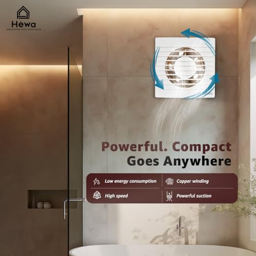 HEWA 4 inch 100% Copper Exhaust Fan - Image 4