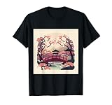 giapponese, ciliegia, fiore, blocco di legno, arte, stampa, visita, digitalmente, migliorato, cultura, divertente, testo, tees, tokyo, harajuku, moda, estetica, hiroshige, prugna, giardino, kamata