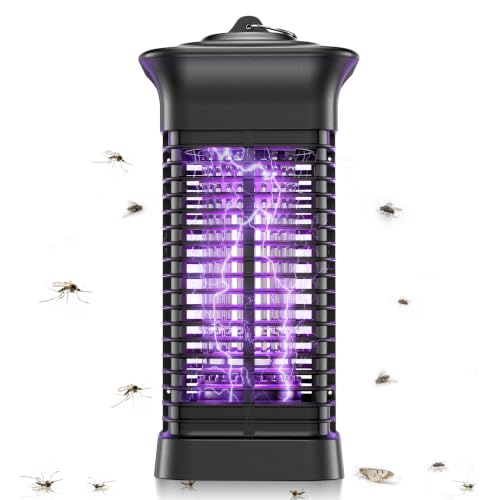Lampada Antizanzare Elettrica, Trappola Zanzare UV per Interno Esterno