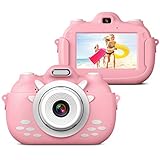 ①Kinderkamera hat 28 Megapixel, eine Höhere Definition als vergleichbare Produkte, eine hohe Auflösung von 1080P, sodass die Schießen und Aufzeichnung Funktioniert von Kindern einen höheren Erhaltungswert haben. Und Eltern werden nicht vermissen jeden wunderbaren Moment über ihre Babys.