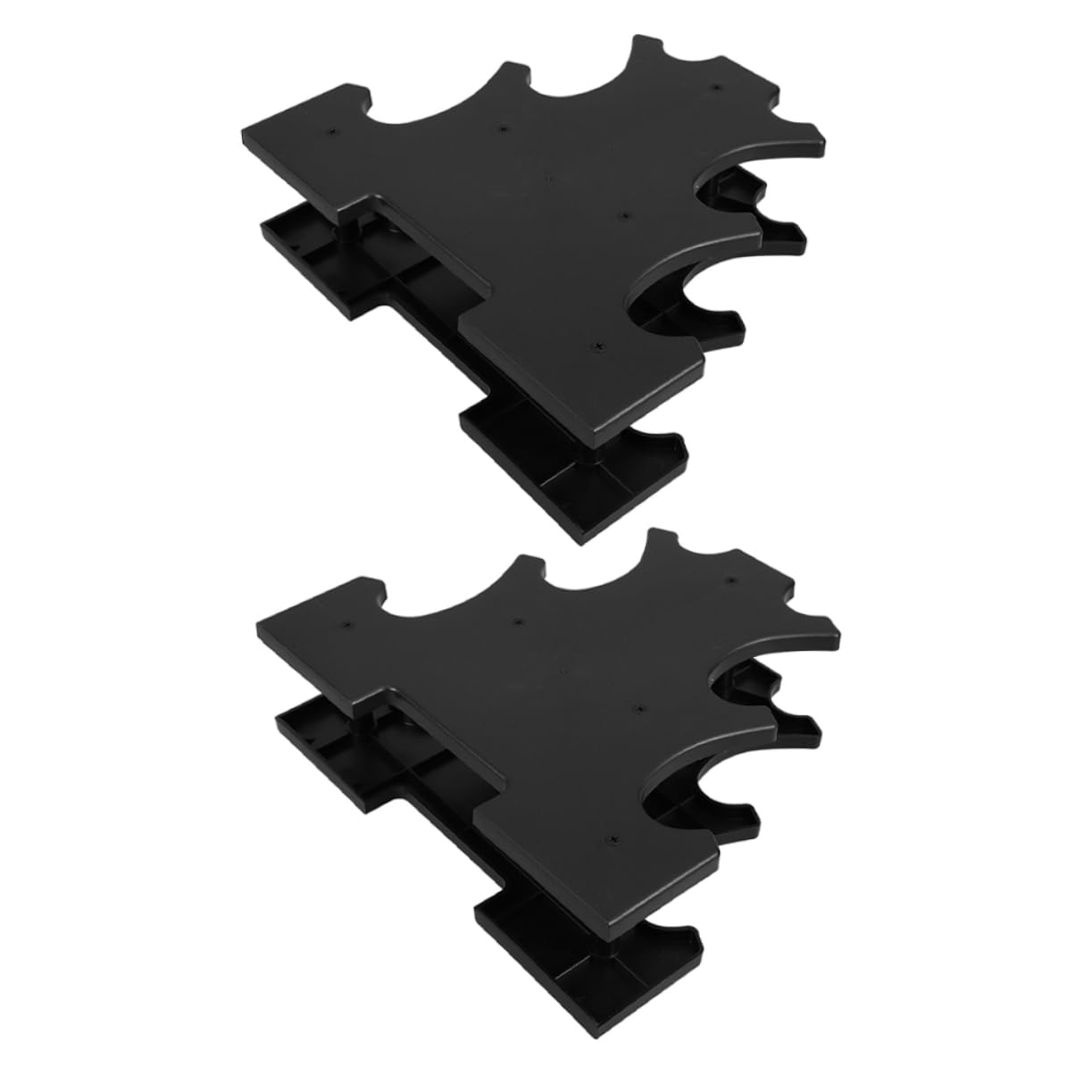 BESPORTBLE 2pezzi Supporto per Manubri Piccolo in Organizzatore per Pesi Mano Stabile e Portatile per Sostituire Supporti Vecchi o Rotti