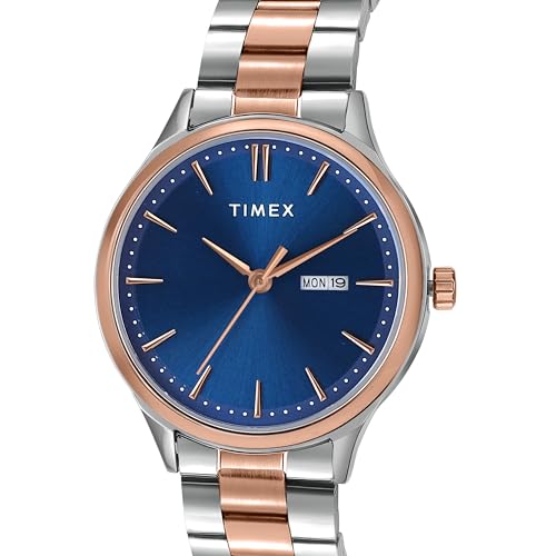 Image of TIMEX Analog Watch for Pair with Round Dial & Water Resistant Couple's Wrist Watches