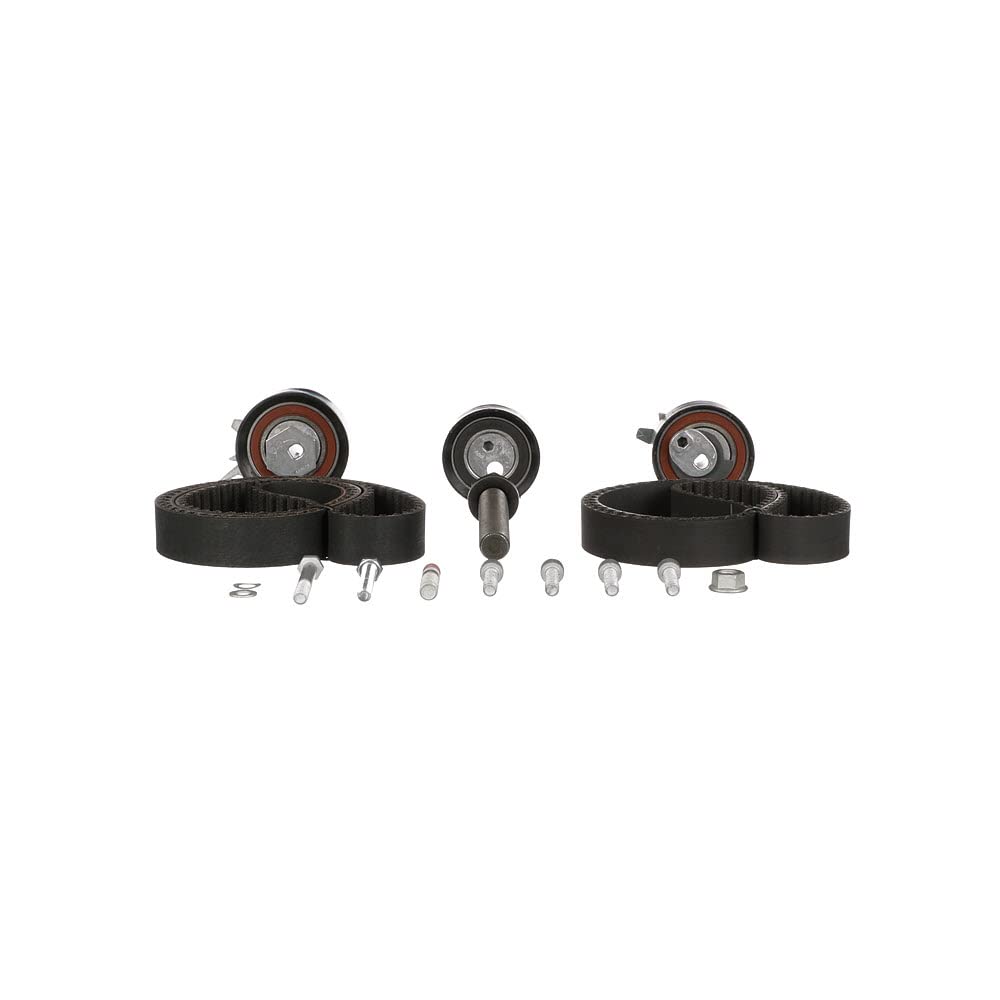GATES Kit de correa de distribución K085323XS Número de dientes: 122 26,5mm 1162mm Compatible con VOLVO V70 II 285, VW Transporter T4 Bus 70B, 70C, 7DB, 7DK, 70J, 70K, 7DC, 7DJ