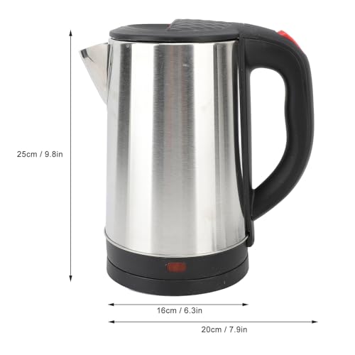 Hervidor eléctrico 2.5L acero inoxidable rápido miniatura 6