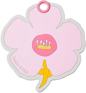 Pink Flower-Shaped Silicone Bathtub Drain Cover 1pc