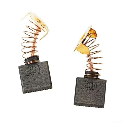 Cepillo de carbono de repuesto para amoladoras angulares - Compatible con CB204, CB203, CB202, 191953-5, 191957-7, 2414B, 3612C, 5103R y más -
