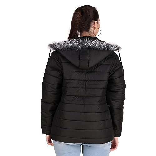 Image of Full Sleeve Solid Women Puffer Jacket