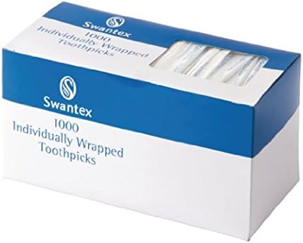 2000 x Plastic Individually Wrapped Toothpick Hygenic TOOTH PICK- TRADE WHOLESALEPRICES!
