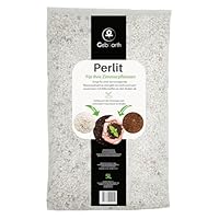 GebEarth® | Perlite für Pflanzen 5L | Körnung 2-6 mm | Verbessert die Wasserdrainage | Expandierte Perlite, ideal für Sukkulenten, Orchideen, Karnivoren und andere feuchtigkeitsempfindliche Pflanzen.