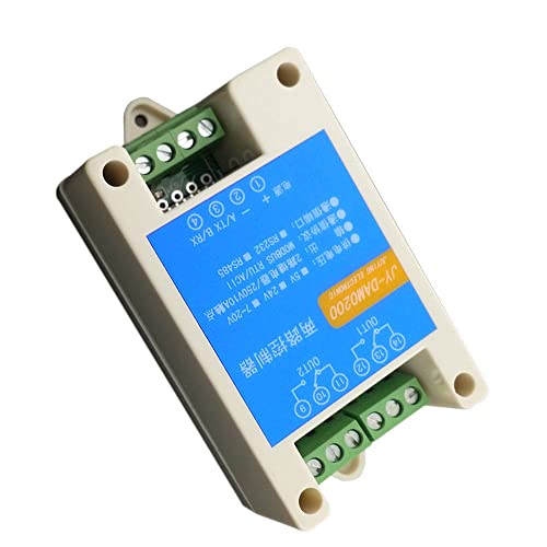 2 Relay Output Module Modbus RTU RS485 or RS232 Remote Data Acquisition