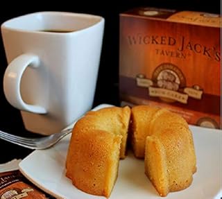 Wicked Jack’s Tavern 4 oz True Jamaican Butter Rum Cake Gourmet Dessert for Birthdays, Holidays & Gift Baskets Moist Rum-Infused Caribbean Treat for Delivery