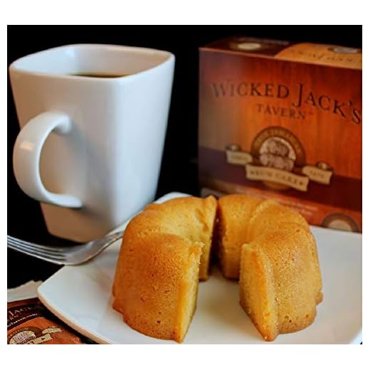 True Jamaican Rum Cake by Wicked Jack's Tavern | 4oz Butter Rum Cake | Liquor & Spirits Bakery & Dessert Gifts