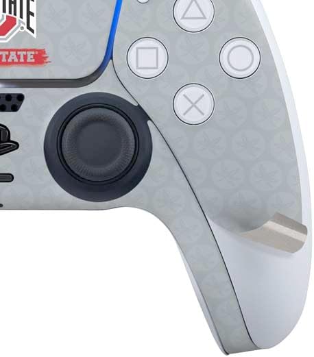 Skinit Decal Gaming Skin Compatible with PS5 Bundle - Officially Licensed Ohio State University Distressed Logo Design