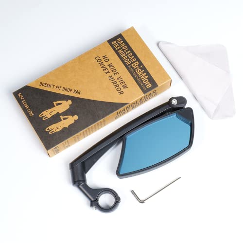 image for Bike Mirror for Handlebar Bikes BriskMore Bicycle Mirror for Scooter E