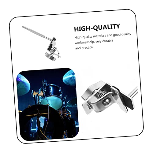 Clip profesional para cowbell, accesorio de percusión pequeño para batería, diseño duradero para montaje seguro miniatura 6