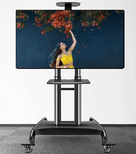 Soporte móvil para TV con ruedas giratorias 32-75 pulgadas miniatura 2