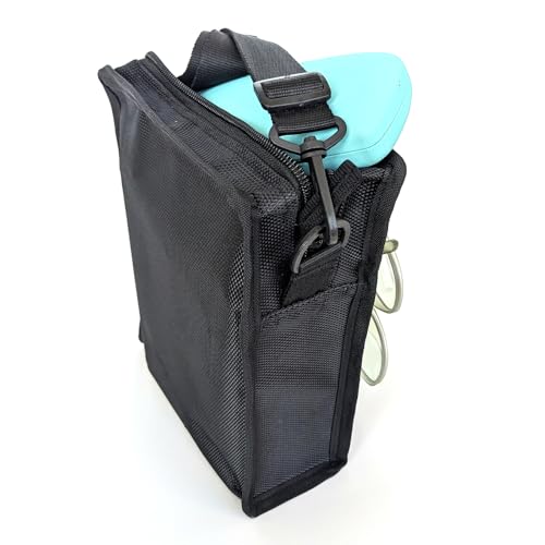 Image of Travel Crossbody Sling Bag for Man, Water-Resistant Oxford Small Shoulder Bag for Office Business, Messenger Side Bag for Passport, Mobile, Charger, Cash