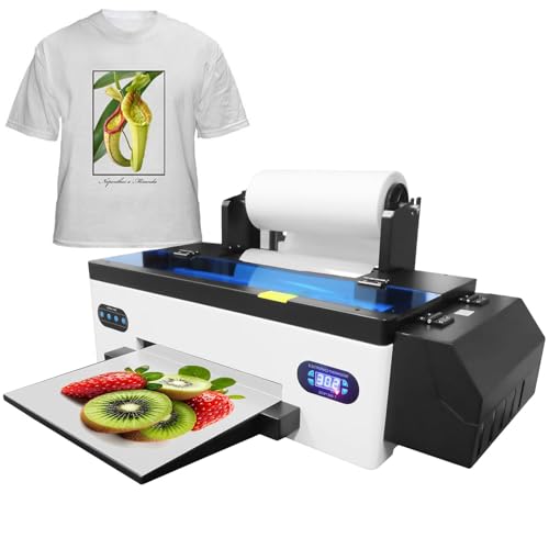 Aijreyie DTF A3 Heat Transfer Machine Desktop,Built-in Heating Circulation,L1800 T-Shirt ...