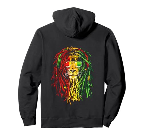 Amateurs de Musique Reggae, Lion Royal jamaïcain Sweat à Capuche
