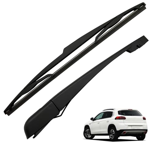 Limpiaparabrisas trasero para 307 C3 2002-2010, conjunto de brazo de limpiaparabrisas de coche MCamooer compatible con accesorios Citroen C3 6429.T8 6423.92 6422.36