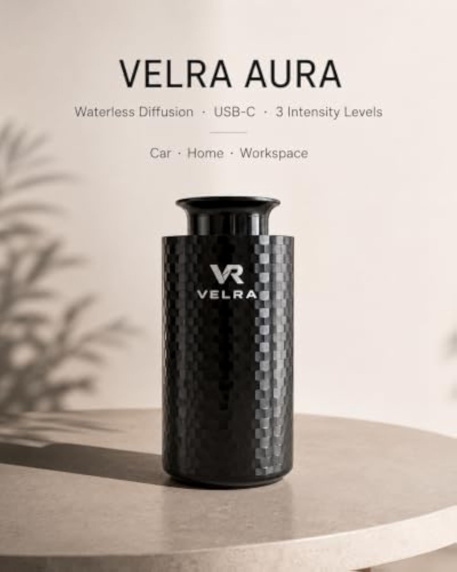 Aura Portable Fragrance Diffuser, USB-C Rechargeable