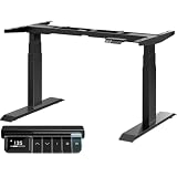 MAIDeSITe T2 Pro Max Scrivania Elettrico Regolabile in Altezza, Regolabile a 135 cm, Capacità di Carico 160kg, con Sistema di Controllo Piano-Master e Funzione di Protezione Anti-collisione