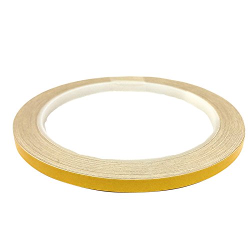 Preisvergleich Produktbild DonDo 3M 610C Reflektierendes Klebeband Reflexfolie Konturmarkierung Gelb 5mm x 10m
