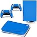 AXDNH Pegatinas de decoración de la Consola de Juegos para PS5 Edición Digital Consola Adhesivo respaldado Vinyl para PS5 Piel 1 Consola +2 Control Piel Protectora de la Piel,B