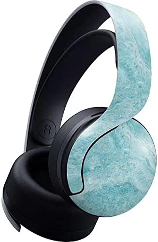Skinit Decal Gaming Skin Compatible with Pulse 3D Wireless Headset for PS5 - Turquoise Marble Design