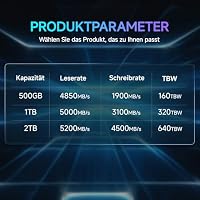 fanxiang S630 SSD 1TB M.2 2230 NVMe PCIe Gen4 Interne SSD Bis zu 5000 MB/s, kompatibel mit Steam Deck, Surface Pro 9 (Intel-Modell) und dünnen Laptops – Ansicht 4