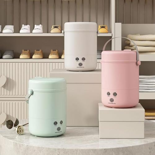Image of Portable Washing Machine Lightweight Laundry Washer for Apartment Camping RV White