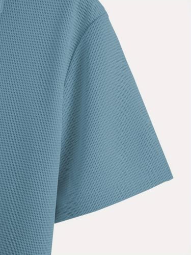 Image of TAGDO Men's Premium Waffle Knit Regular fit T-Shirt || Mens Tshirt (2018)