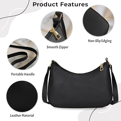 Image of Kraptick Hand Bag - Stylish Small Shoulder Bag for Women, Mini Shoulder Purse, Casual Lightweight Sling Bag for Women, Crossbody Bag for Ladies, Women's Travel Handbag