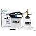 SMOTIVEPRO Pneumatic 2L Vacuum Brake Bleeder Fluid Extractor Pump Kit,Hands-Free Operation Air Pressure Brake Bleeder Tool with Adapters & 1L Refilling Bottle