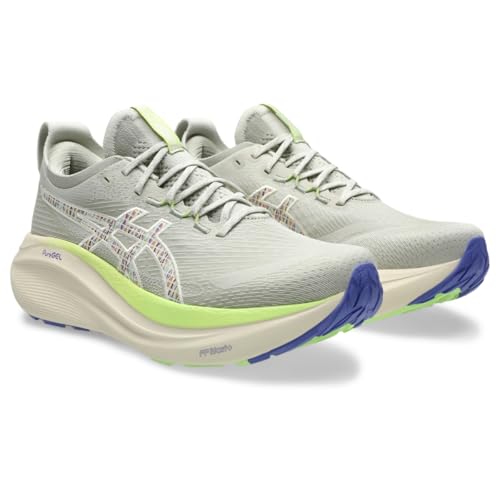 ASICS ASICS Men's Gel-Nimbus 27 Trail Running Shoes, 10, Nature Bathing/Lime Green