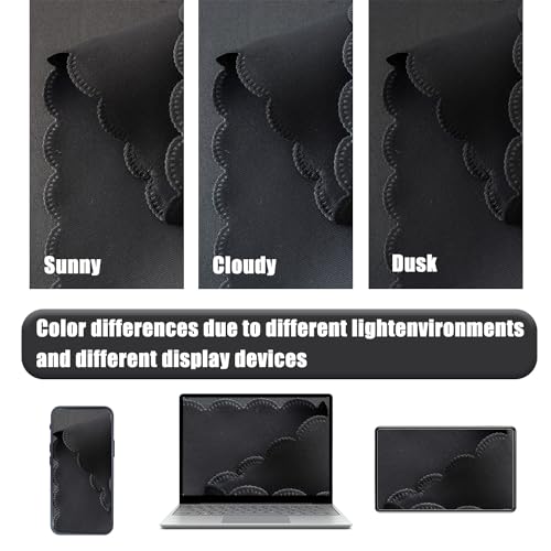 Image of Yancorp Black Curtains for Bedroom Living Room Thermal Insulated Kids Curtain Hollow-Out Star Window Nursery Curtain 96 inches Length Room Darkening Grommet(Black,52 * 96),1 Panel