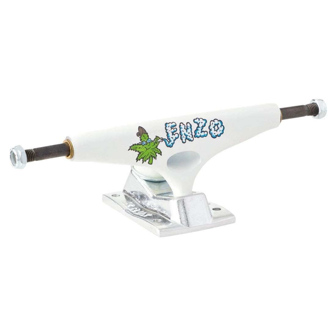 Krux Skateboard Trucks K5 Pro Enzo Cautela DLK Standrd White/Silver 8.25"